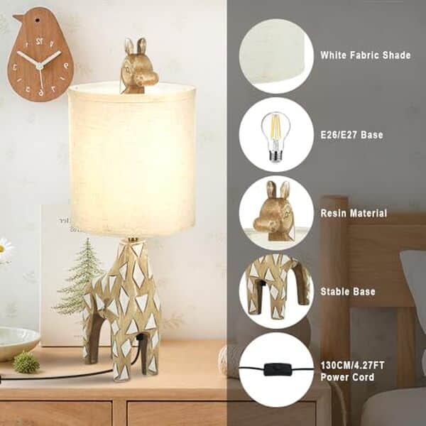 Découvrez notre test détaillé de la lampe girafe YESINTO : design adorable, qualité de lumière et fonctionnalités pour la chambre de votre enfant.