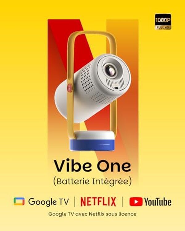 Découvrez notre test détaillé du XGIMI Vibe One : performances, luminosité, connectivité et autonomie du meilleur mini projecteur portable intelligent du marché.