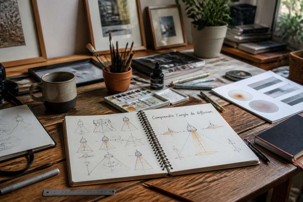 Comprendre l'angle de diffusion dans vos projets créatifs