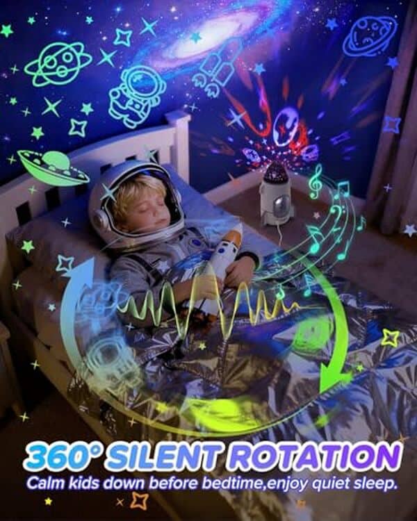 Découvrez notre test complet de la veilleuse fusée projecteur d'étoiles pour enfants : avis, fonctionnalités et conseils pour bien choisir votre veilleuse. 