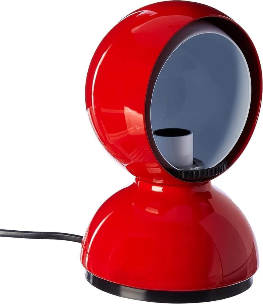 Avis lampe de chevet Artemide Eclisse rouge