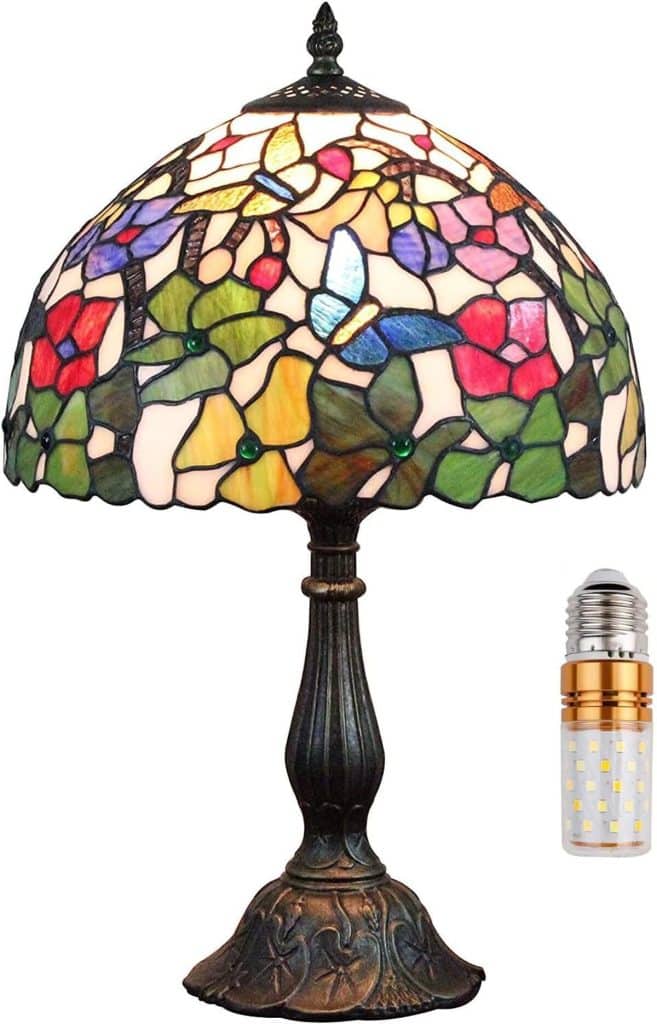 Avis lampe Tiffany Kinbolas 12 pouces : charme antique et déco victorien