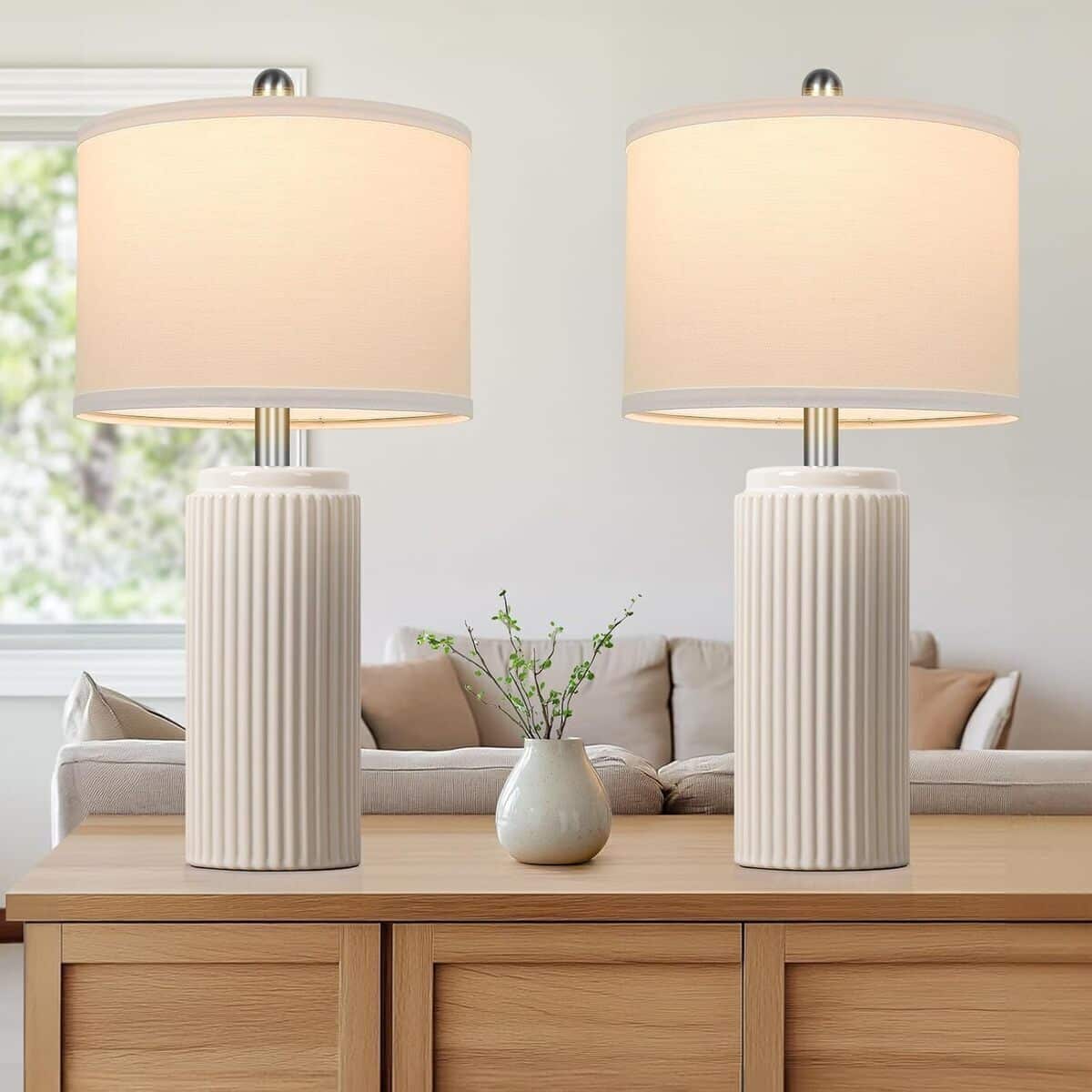 Avis : lampes de table Tobusa en céramique pour un style vintage