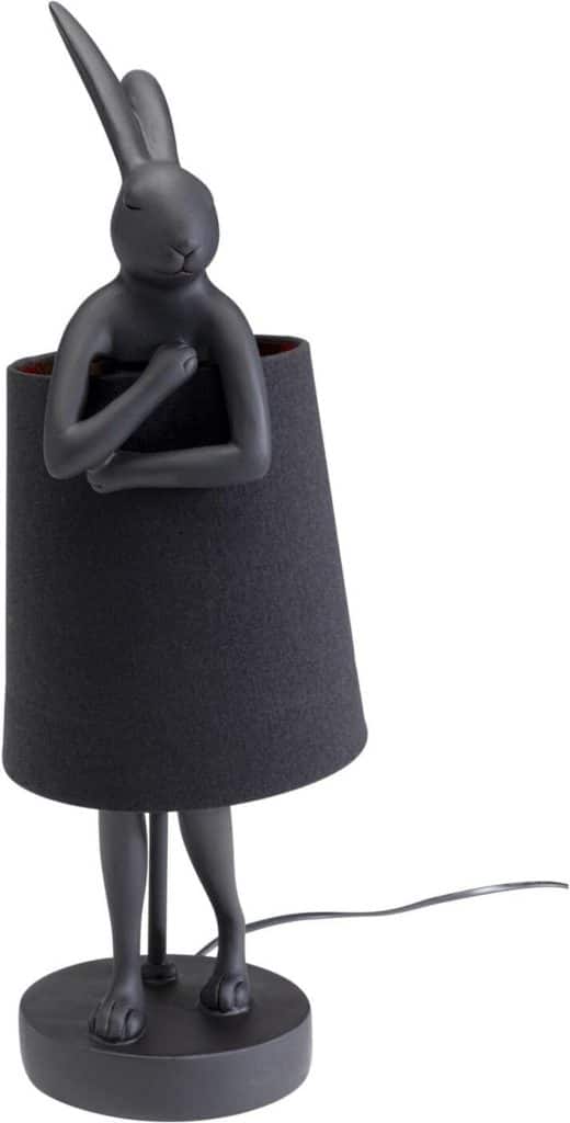 Avis sur la lampe lapin noire Kare Design 50cm