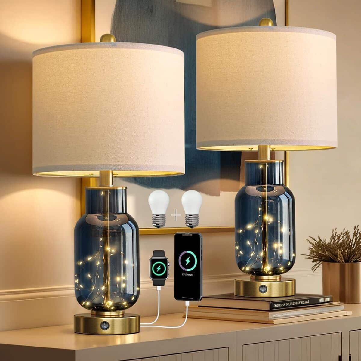Test des lampes de table Oneach : élégance et connectivité USB
