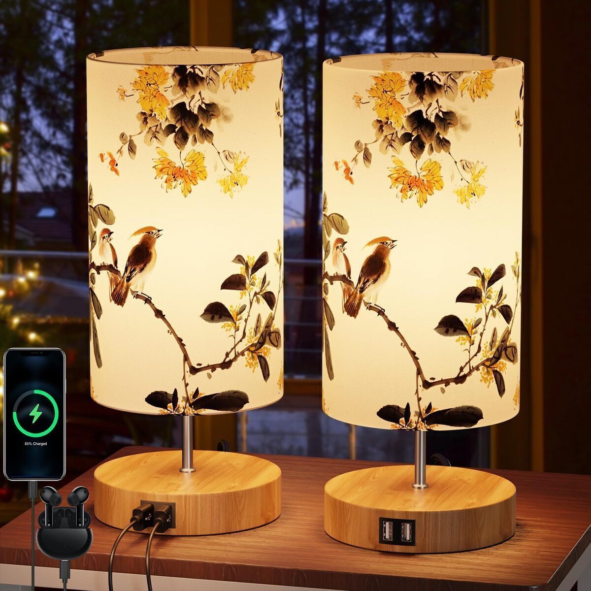 Test des lampes tactiles GPATIO avec ports USB : design et praticité