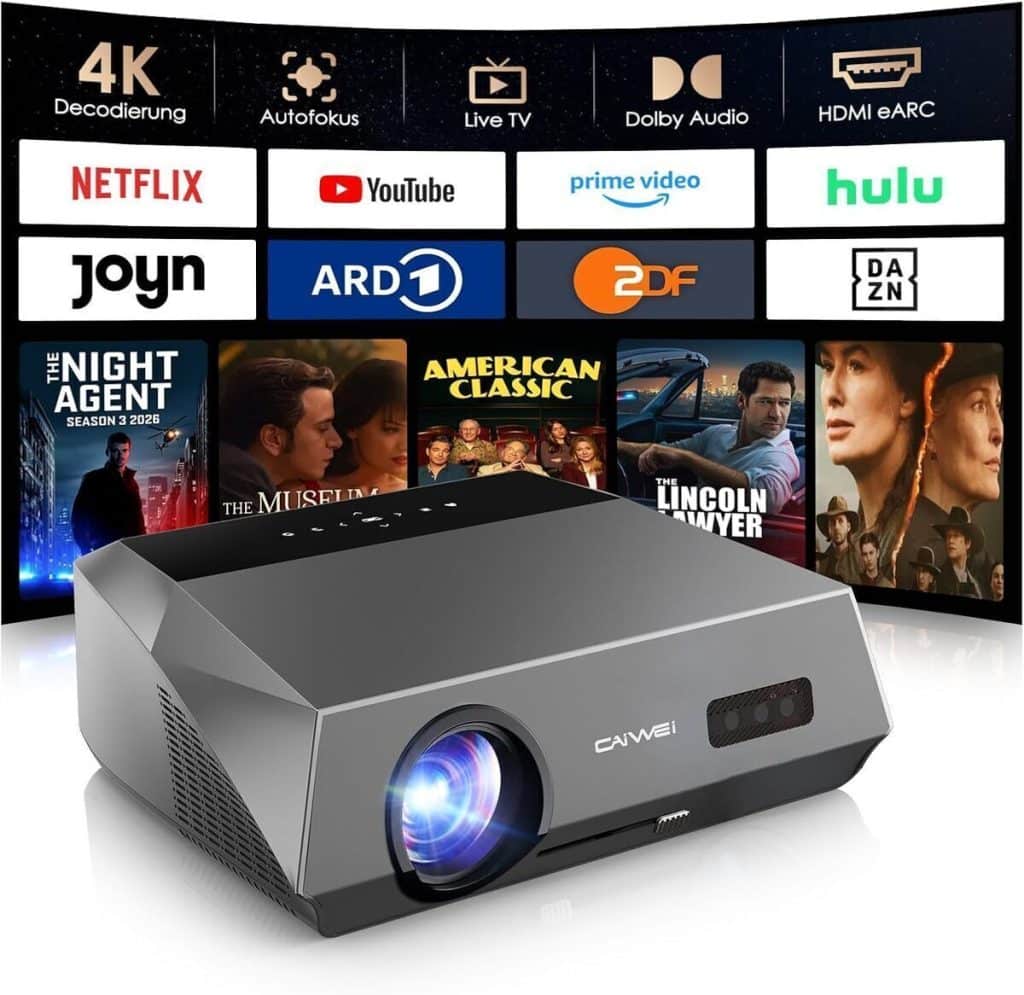Test du projecteur 4K LED auto-mise au point : puissance et connectivité