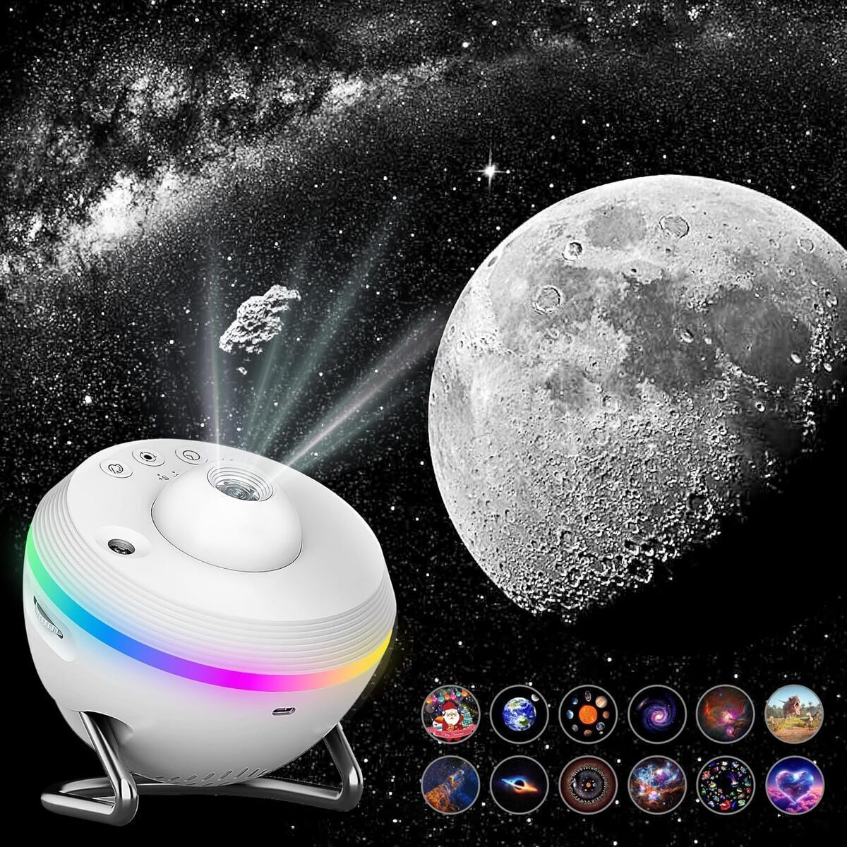 Test du projecteur de galaxie 13 en 1 : immersion céleste