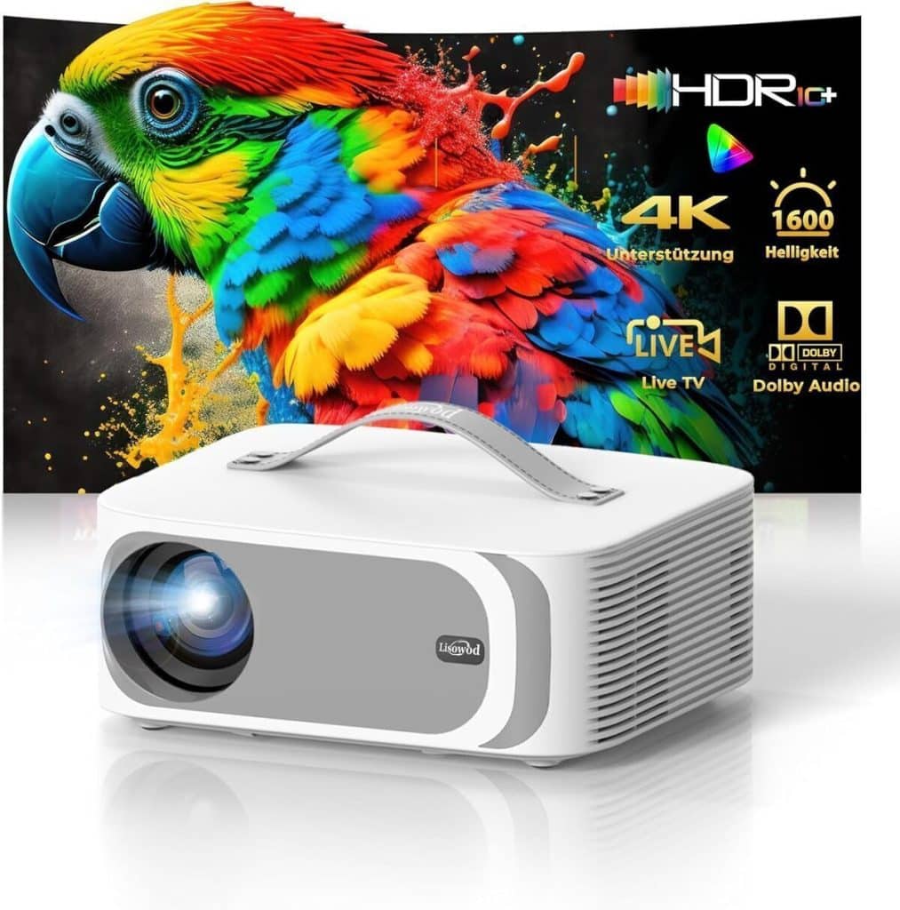 Test du vidéoprojecteur 4K Lisowod : home cinéma portable et performant