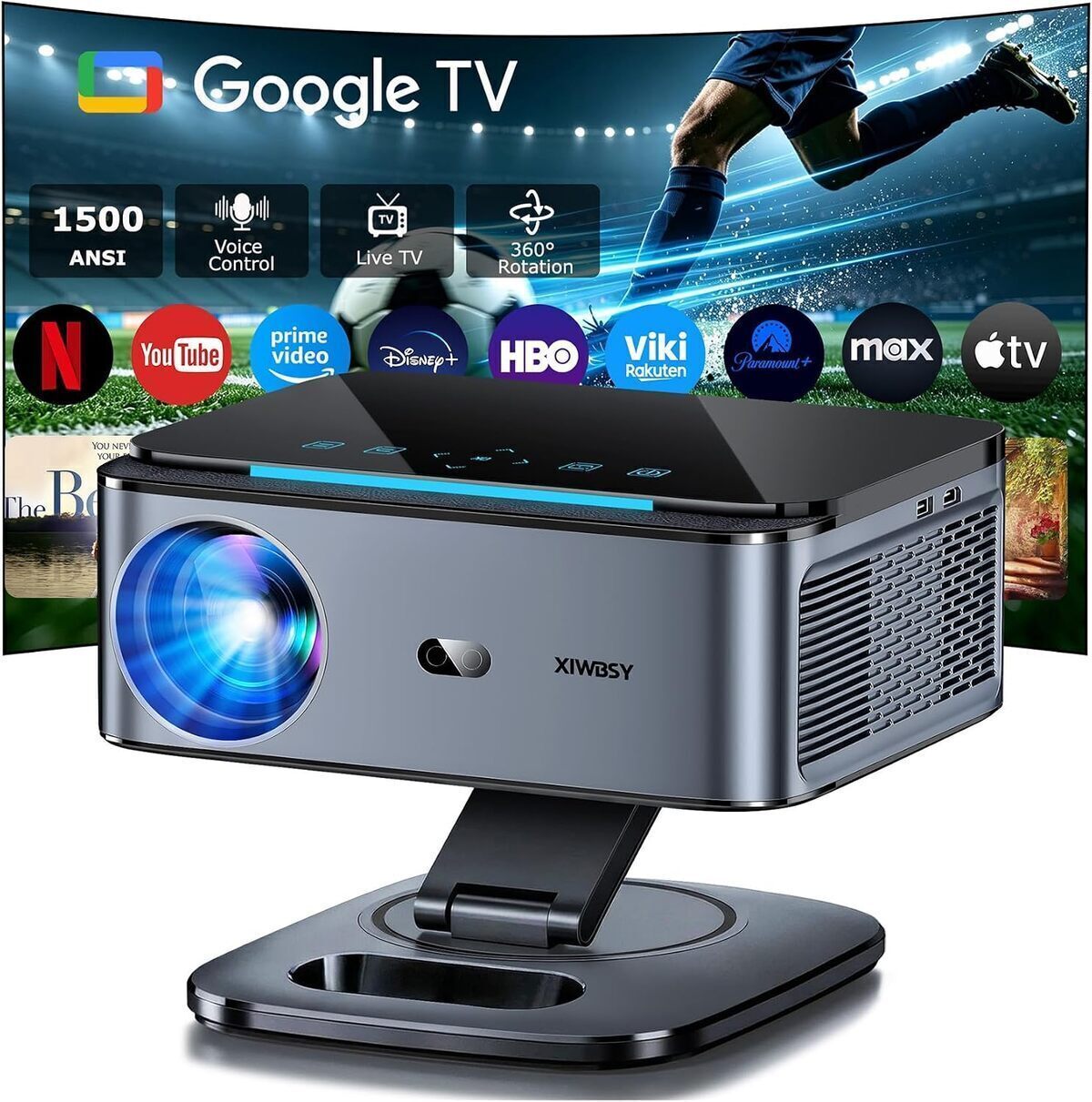 Test du vidéoprojecteur 4K XIWBSY : performance sonore et visuelle exceptionnelle