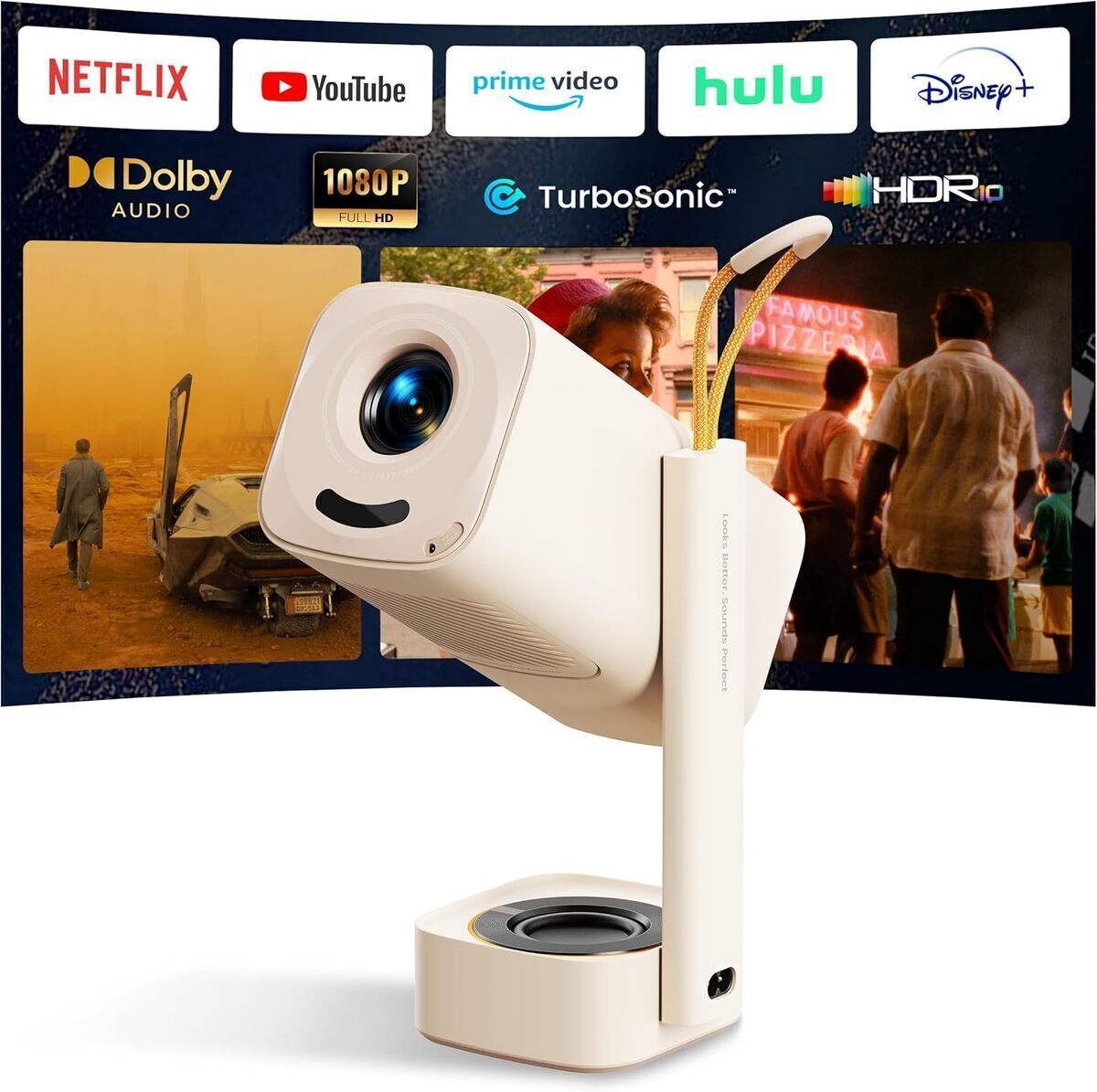 Test du vidéoprojecteur portable YABER T1 Pro2 : immersion full HD et HDR