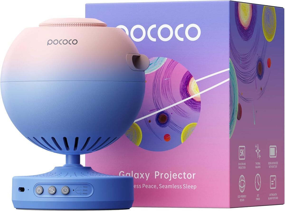 Test : projecteur ciel étoilé POCOCO, l'évasion galactique