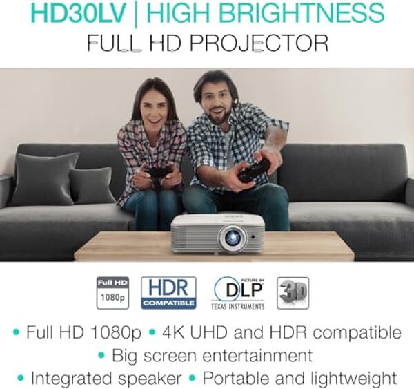 Découvrez notre avis détaillé sur le projecteur Optoma HD30LV 1080p full HD : performances, qualité d'image et caractéristiques techniques analysées. 