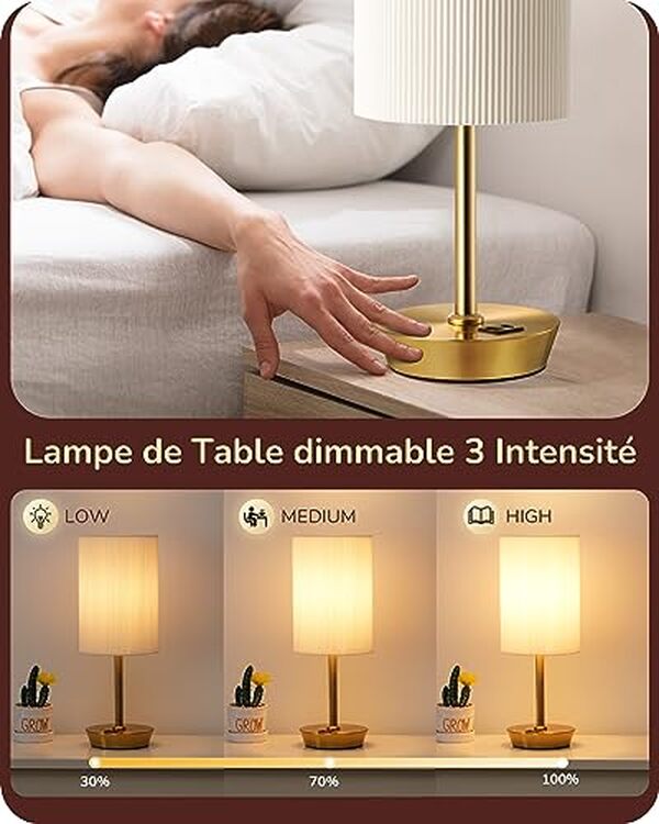 Découvrez notre test complet de la lampe de chevet tactile EDISHINE avec port USB et intensités réglables. Avis, prix et performances.