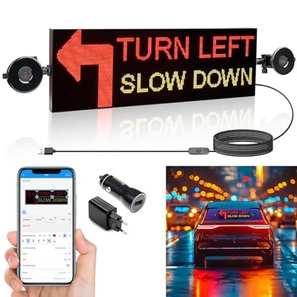 Découvrez notre test détaillé du panneau LED WiFi Leadleds 7 couleurs pour voiture. Caractéristiques, installation, avantages et avis client pour bien choisir.