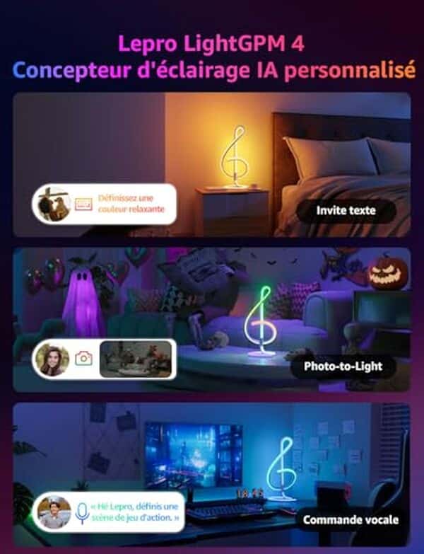 Découvrez notre test complet de la lampe de bureau LED Lepro IA TB2 : caractéristiques, fonctionnalités intelligentes et performances. Guide d'achat détaillé.