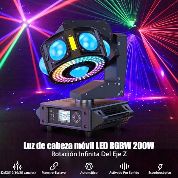 Découvrez notre test détaillé de la lyre LED 200W avec système 3 axes. Caractéristiques, performance et avis complet pour l'éclairage de scène professionnel.