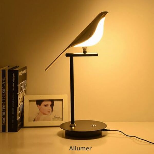 Découvrez notre test complet de la lampe de table oiseau LED pivotante et dimmable : design, performance, prix et nos recommandations pour bien choisir.