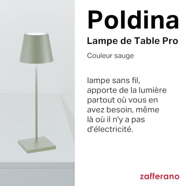 Découvrez notre test complet de la lampe Zafferano Poldina Pro : une lampe sans fil élégante, polyvalente et performante pour l'intérieur et l'extérieur.