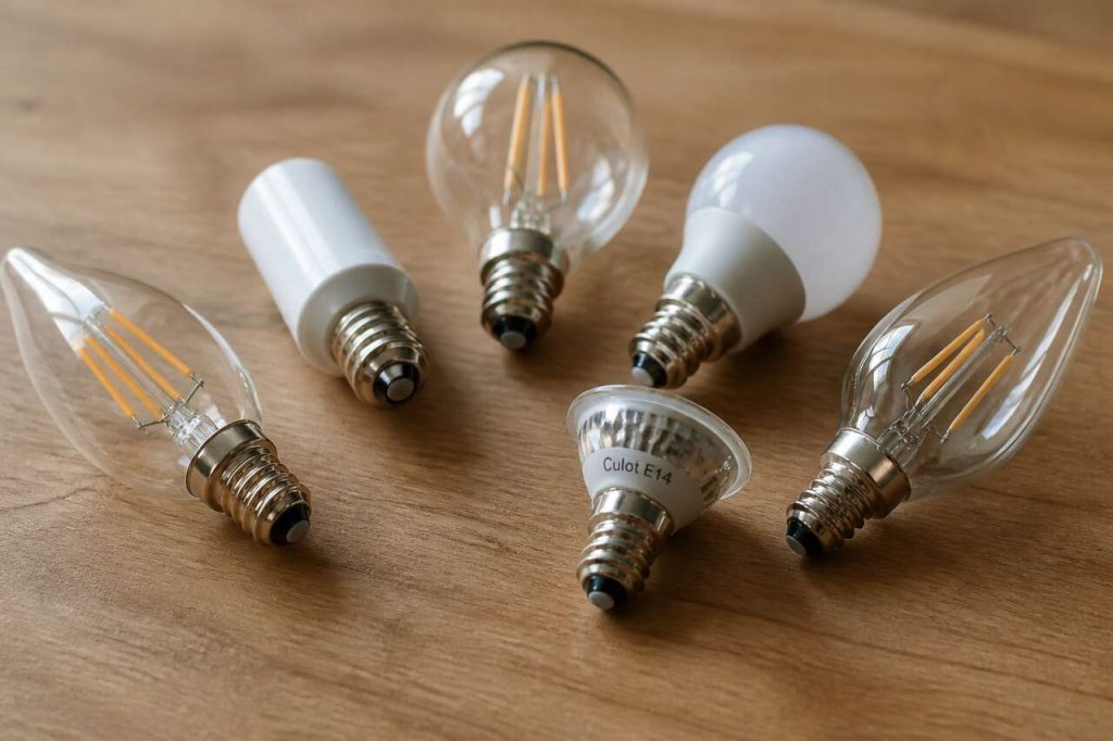 Comment choisir le bon culot e14 pour votre lampe ?