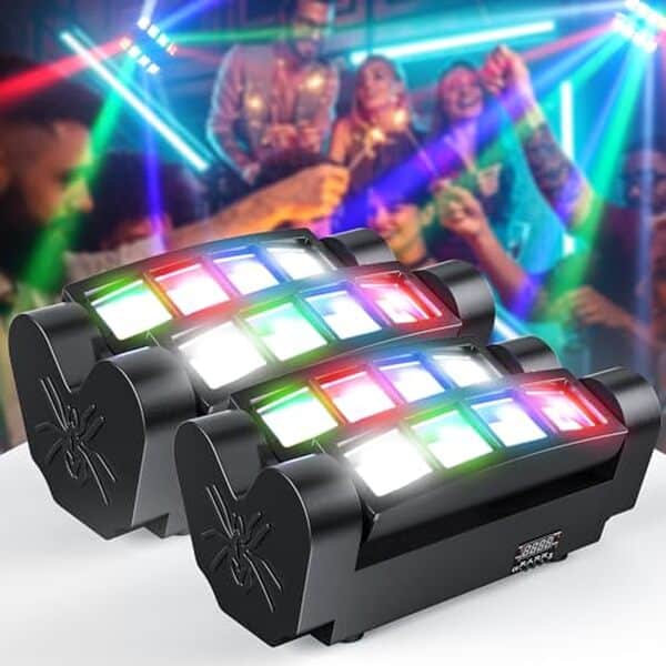 Découvrez notre test détaillé des projecteurs lyre LED 60W uKing 2pcs : performances, qualité et prix pour vos soirées DJ professionnelles. 