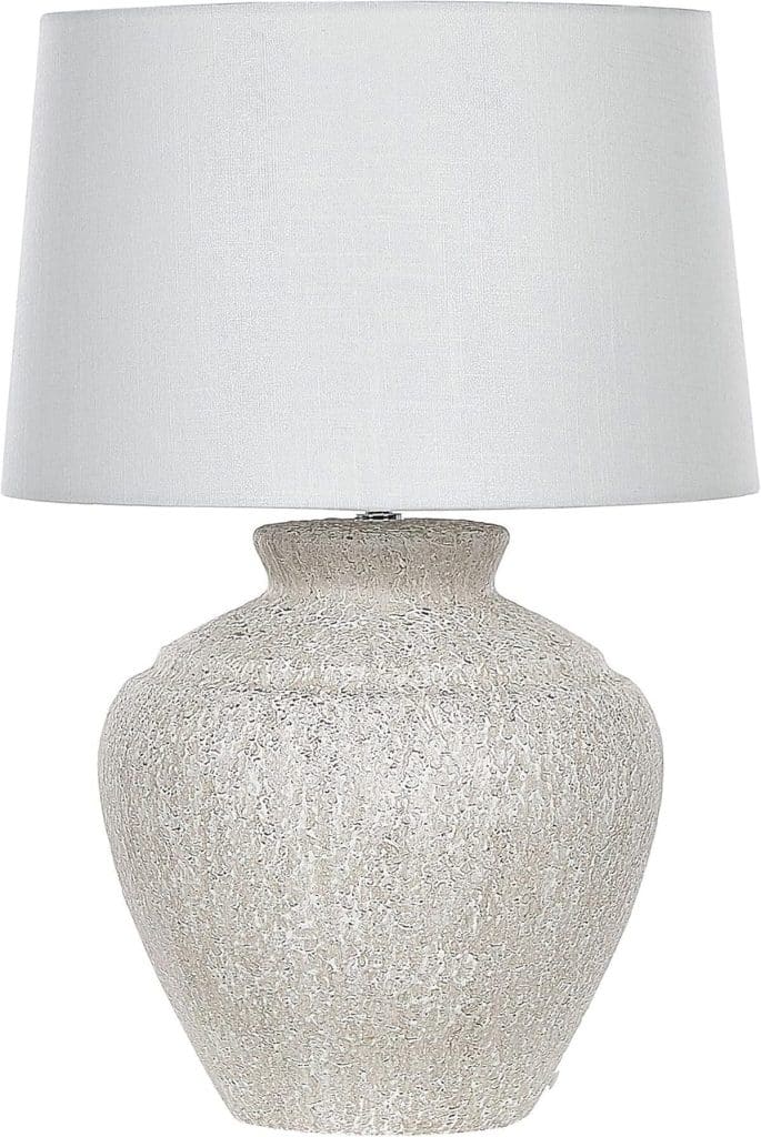 Avis sur la lampe de table en céramique Caine de Beliani