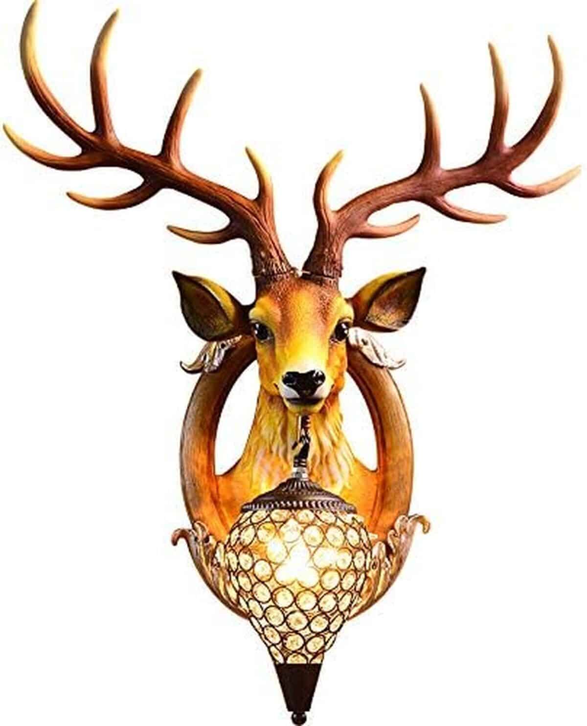 Avis sur l'applique murale LANMOU cerf design
