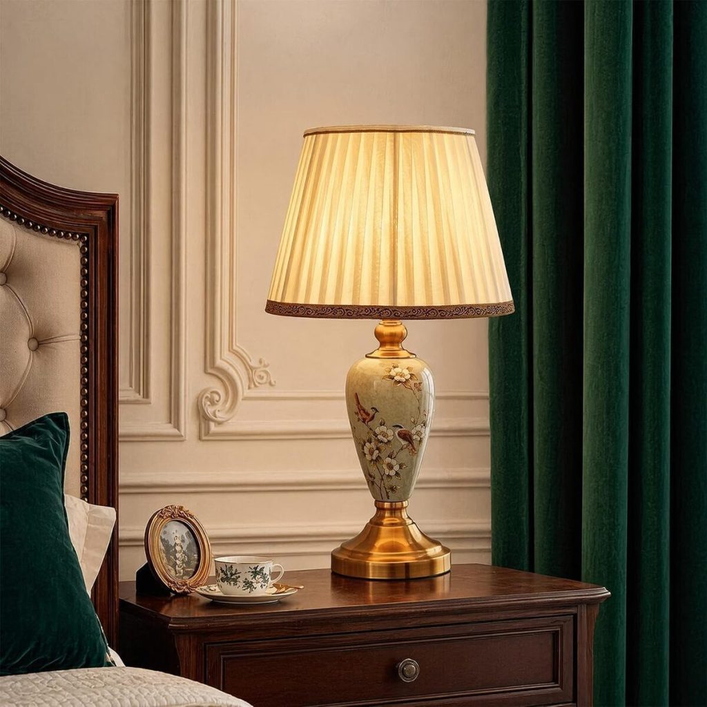 Test de la lampe rétro HvKvHvY en céramique 53 cm