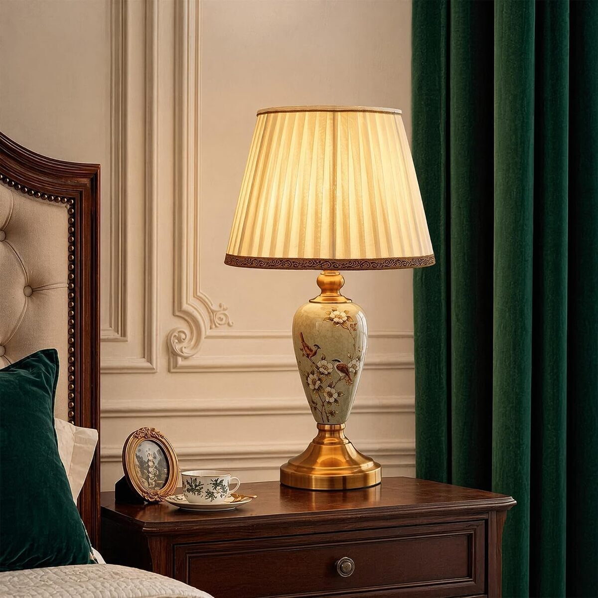 Test de la lampe rétro HvKvHvY en céramique 53 cm