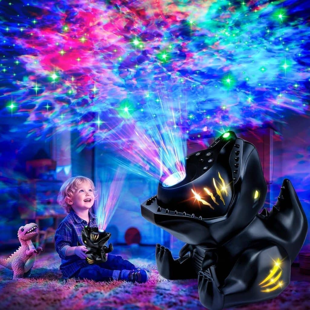 Test du projecteur ciel étoilé dinosaure One Fire : magie pour enfants