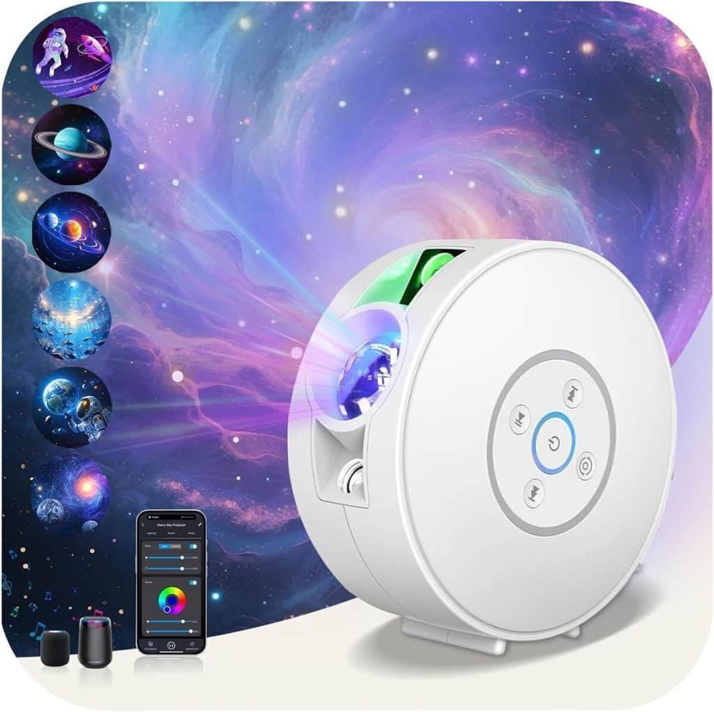 Test du projecteur intelligent Galaxy : immersion complète avec Alexa et nébuleuse