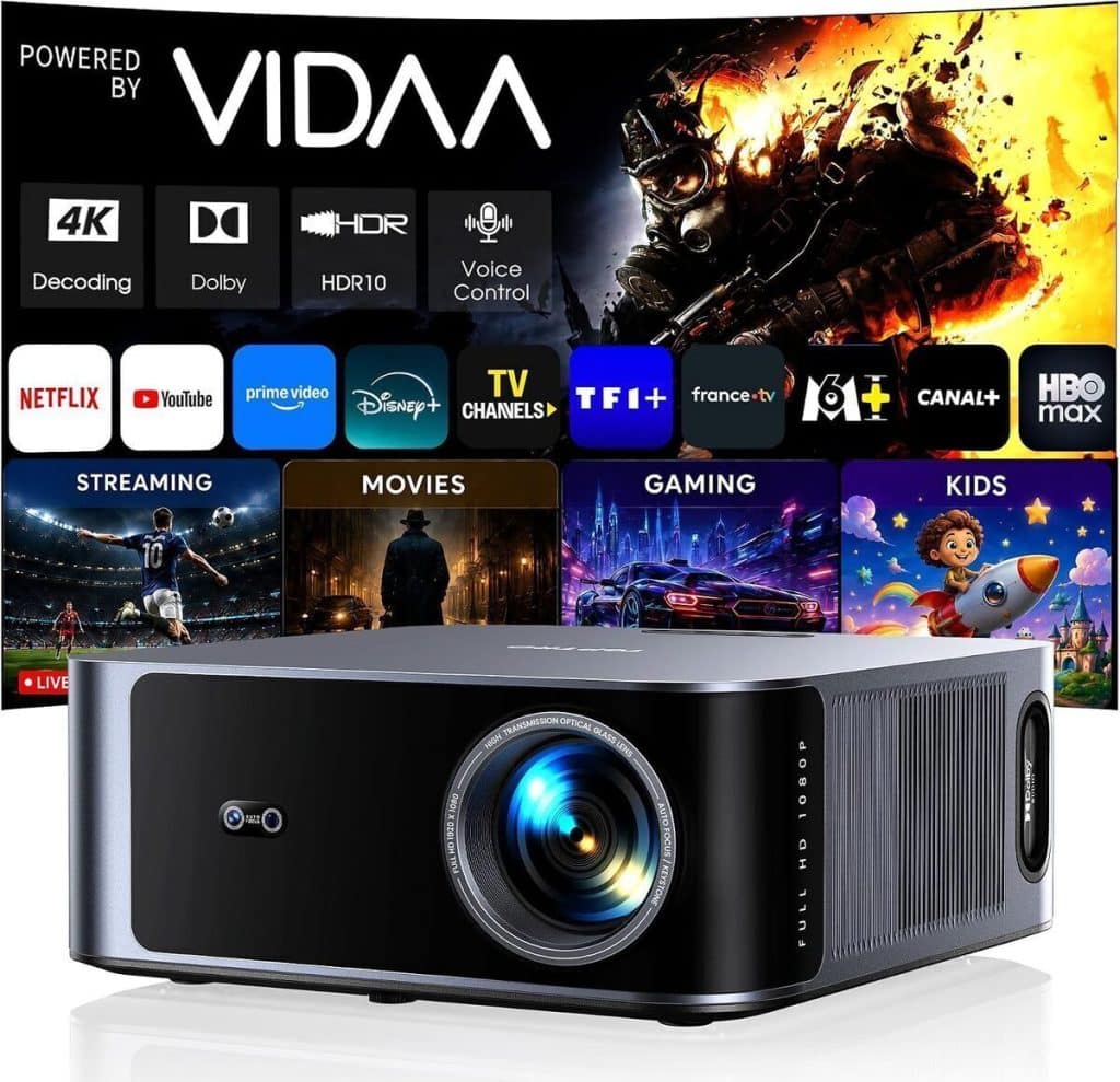 Test du vidéoprojecteur 4K Toptro : performance et polyvalence au rendez-vous
