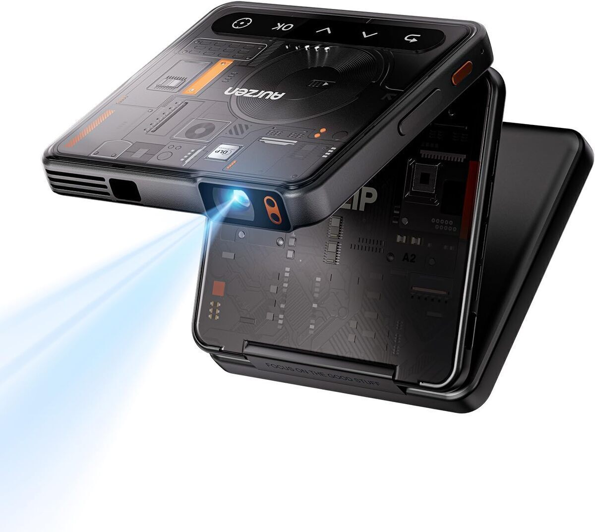 Test du vidéoprojecteur portable Aurzen Zip Tri-Fold 4K