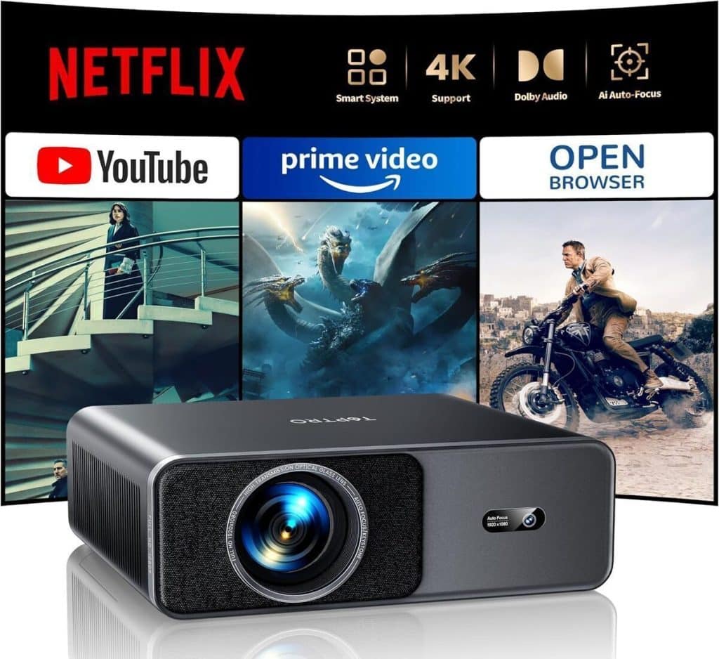 Test du vidéoprojecteur TOPTRO 4K : immersion cinéma à domicile