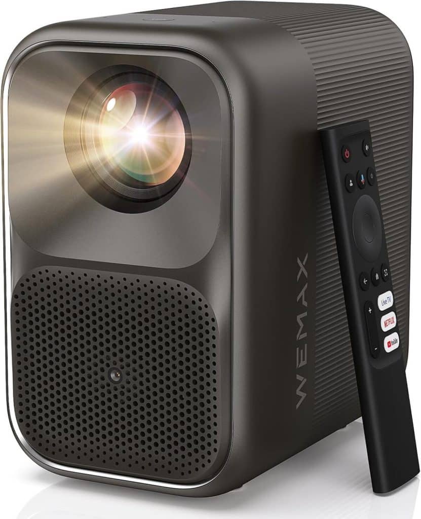Test du vidéoprojecteur Wemax intelligent : 500 lumens, google TV et Netflix