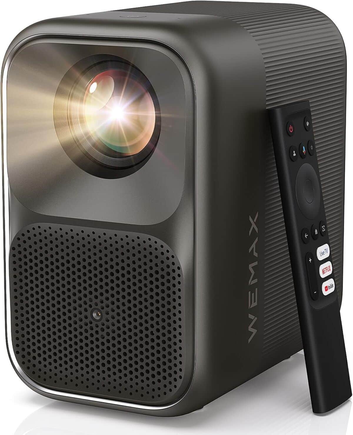 Test du vidéoprojecteur Wemax intelligent : 500 lumens, google TV et Netflix