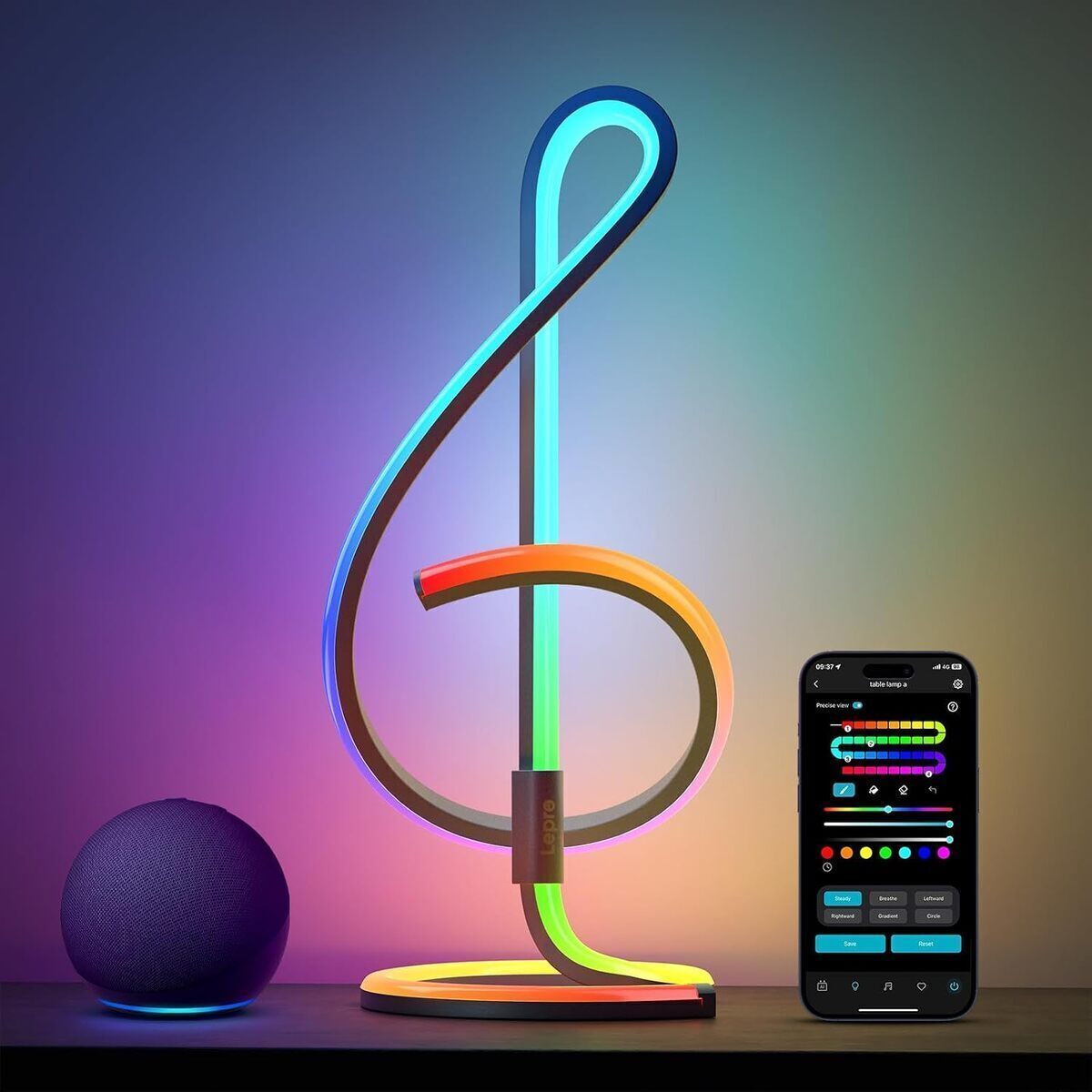 Test Lepro IA TB2 : lampe de bureau led connectée et intelligente