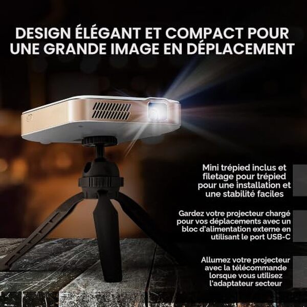 Découvrez notre test détaillé du projecteur Kodak Luma 400 : performance, portabilité et intelligence artificielle pour vos présentations et divertissements en toute mobilité. 