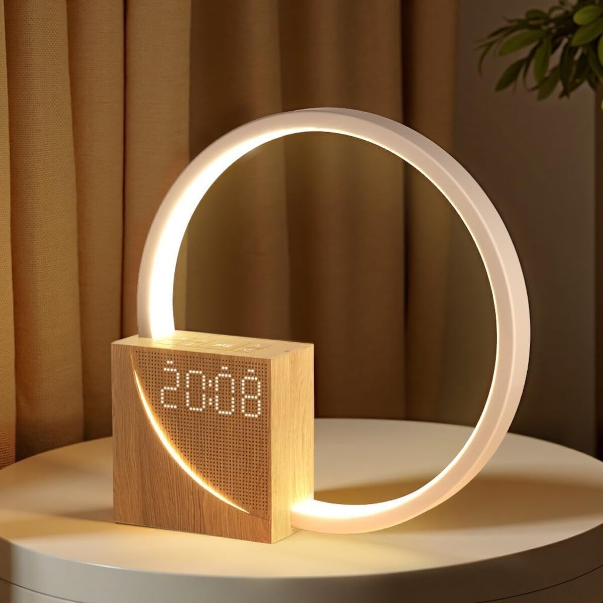 Test de la lampe blonbar : lumière 10w avec charge USB et réveil