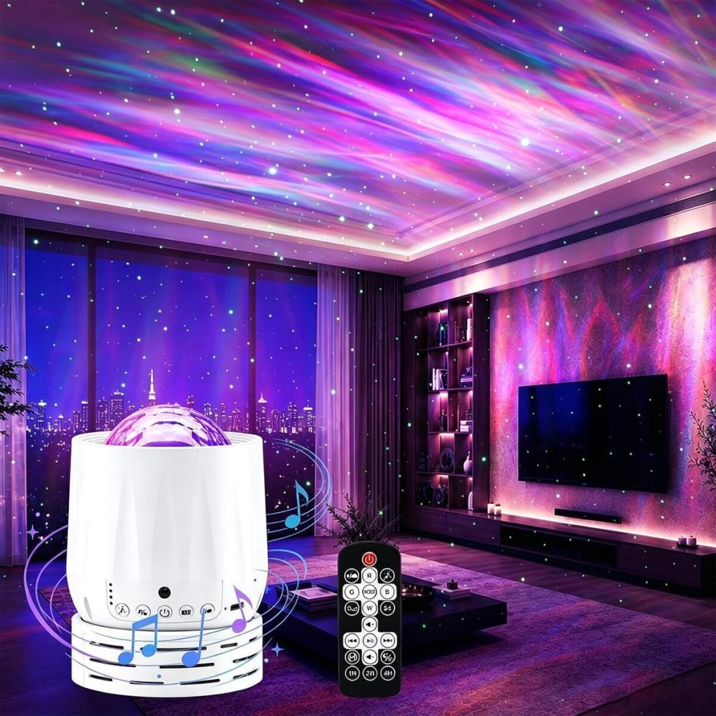 Test du projecteur Galaxy : ciel étoilé et ambiance sonore
