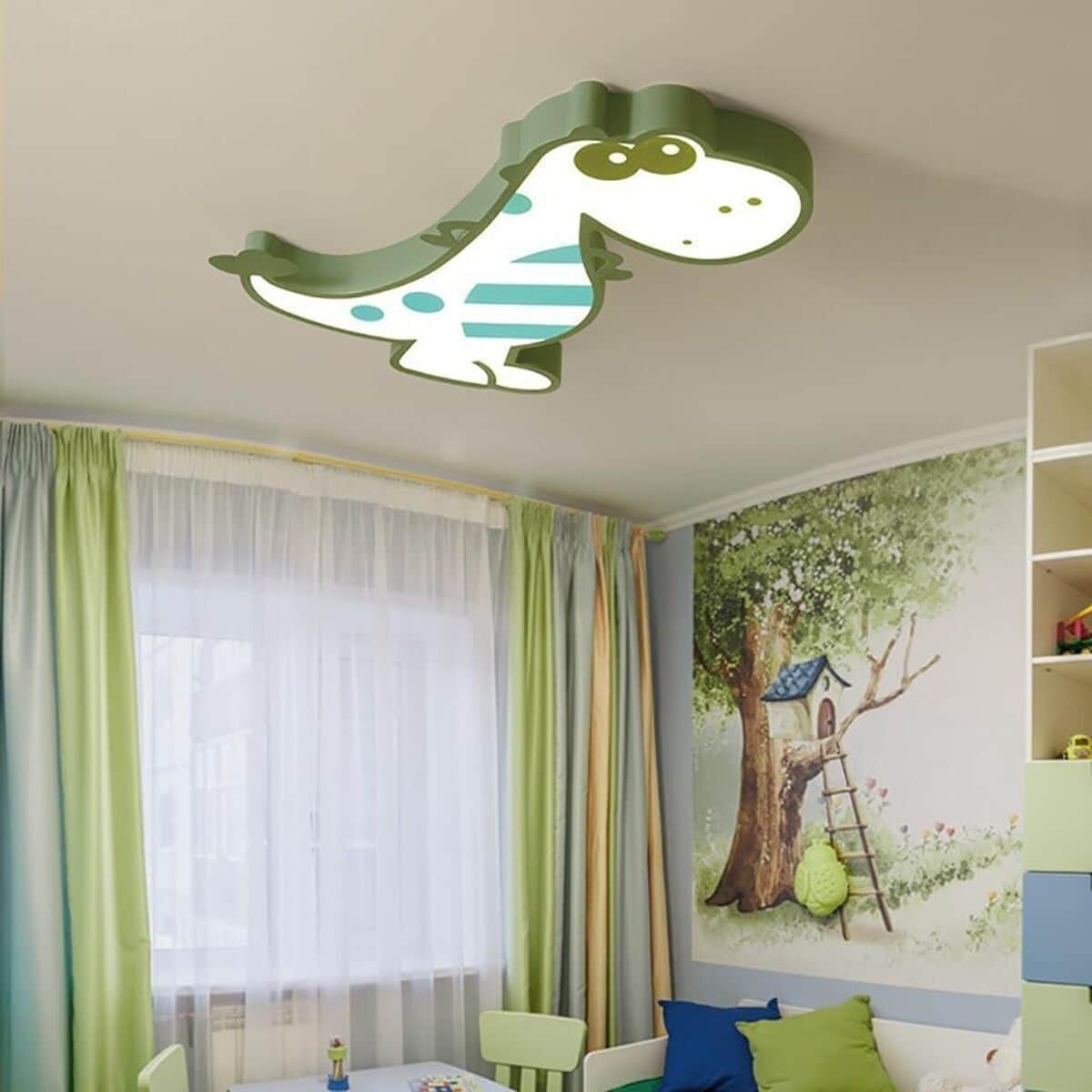 Test : plafonnier LED MyLjp dinosaure pour chambre d'enfant